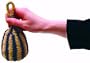 Woven Straw Caxixi Rattle (Assorted Colors)
