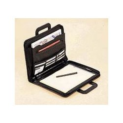 Childrens Toyshop  Office Products : Nappa Leather Shoulder Bag/Briefcase/Binder Portfolio, 14 1/4x2x11 1/2, Black (UNV45680) Category: Ring
