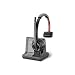 Plantronics SAVI 8200 Series W8210 Wireless DECT Headset System, Built for UC Applications & Soft Phones from Avaya, Cisco, Skype