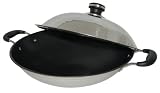 Tayama TSW-36 Stainless Wok 15-in.