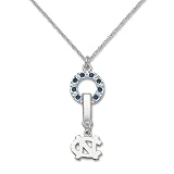 NCAA North Carolina Tar Heels LogoArt MVP Earrings