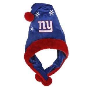 New York Giants NFL Thematic Santa Hat
