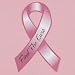 1 Eight Inch Breast Cancer Awareness Magnet Ribbon