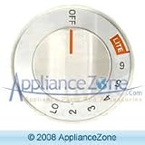 Review Frigidaire  / Stove/Oven/Range White Burner Knob Assembly - 5303935143