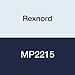 Rexnord MP2215 Spherical Roller Bearing Pillow Block, 2-Bolt Pillow Block, Non-Expansion Type, Heavy Contact Seals, Setscrew Locking Collar, Cast Iron, 2-15/16" Shaft, 3-1/2" Base To Center, 9-3/4" Bolt Centers
