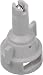 TeeJet AIC11006-VS Air Induction Flat Spray Nozzle w/Quick Cap (Pack of 6) - 110Â° - Visiflo - Grey - 0.6 GPM