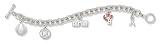 Boston Red Sox MLB Charm Bracelet