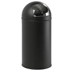 Poubelle Pushbin - 50 Litres - Noir Mat
