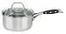 Sabatier Signature Stainless Steel 3-Quart Saucepan with Lid