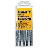DEWALT DW3799 25 Piece U-Shank Jig Saw Blades