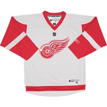 NHL Youth Detroit Red Wings White Replica Jersey - R58Hzbee (White, Small/Medium)