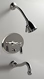 IMAGE OF Santec Heritage Collection Pressure Balance Tub and Shower Set - 2934EY42