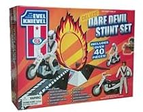 Evel Knievel Deluxe Dare Devil Stunt Set