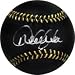 Derek Jeter Autographed/Hand Signed Black Leather Baseball New York Yankees