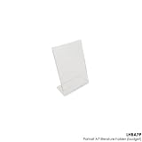 Click for more about A7 literature holder - portrait - LHBA7P - Pack of 15 - Displaysense.