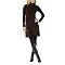 Merona&reg; Collection Womens Merino Wool Turtleneck Sweater Dress - Bittersweet