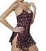 How To Measure Bra Sizes : Magic Silk Charmeuse Printed Chemise 1705