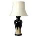 Oriental Furniture LMP-JCO-X3378 Song Dynasty Black & White Vase Lamp