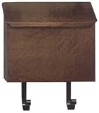 Rancher Copper Mailbox - Hammered Antique Copper