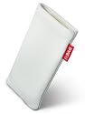 fitBAG Beat Weiß Handytasche Tasche aus Echtleder Nappa mit Microfaserinnenfutter für APPLE iPhone 3Gs 32GB 32 GB