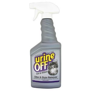 Urine Off Odor and Stain Remover for Cats Sprayer Top 16.9oz  16.9-oz