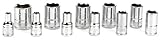 Powerbuilt 640497 1/4-Inch Drive SAE Socket Set, 11-Piece [並行輸入品]