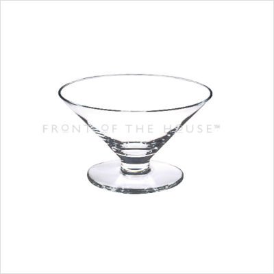 Front Of The House AMA005CLG21 Sampler Wide Martini or Gelato Glass (Set of 4)