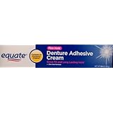 Equate Denture Adhesive Cream TWO-PACK (2x2.4oz=4.8oz) Compare to Fixodent