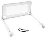 dexbaby Safe Sleeper Convertible Crib Bed Rail, White