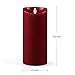 Flameless Real Wax Moving Wick LED Candle for Home/Party/Halloween/Christmas/Wedding Decor with Timer Control Cinnamon Scent 4