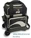 Sporting Goods : BSI Black 1 Ball Roller Bowling Bag Black/gray