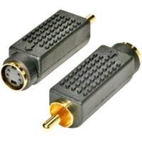 251153 SVideo to RCA Adapter RCA M to SVideo F