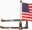 Saddle Bag Guard Rails Flagpole - 6x9 US Flag