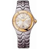 Ebel Watches - Ebel Sportwave Lady 100 m Water Resistant Two - Tone Case Steel and 18k Gold Ladies...