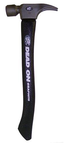 Dead On DO24C-G 24oz Milled Face 19-Inch Curved Graphite Hickory Handle Hammer