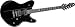 Schecter Ultracure Robert Smith Signature Model Electric Guitar, Black
