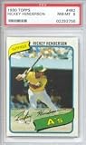 1980 Rickey Henderson Topps PSA 8 (RC - Rookie Card)