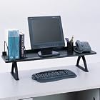 Rolodex 22397 Wire Mesh Off-Surface Shelf, Black, 26W X 7D X 7H by Rolodex