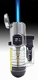 JetLine Pocket Torch Single Flame - Black Lighter