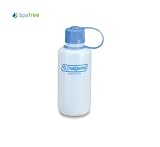 16 oz HDPE Narrow Mouth Loop Top Water Bottle