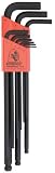 Bondhus 16099 1.5-10mm Extra Long Ball End L-Wrenches, Set of 9