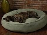 Big Shrimpy Nest Bed - Medium (Faux Suede/Walnut)