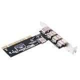 5 ports (1 internal + 4 external) USB 2.0 PCI Card Reviews