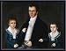 Art Poster Metal Framed Print - Portrait of John Jacob Anderson and His Sons, Edward ...