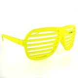 NEW KANYE STRONGER SHUTTER SHADES HIP HOP SUNGLASSES YELLOW