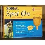 TopDawg Pet Supply Zodiac Spot - on Flea Cat -4 - 1cc Applicators 4 Month