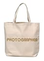"Photographer" Canvas Tote Bag