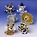 12pc - Plush soft cuddly Animal Hand Puppets -new!