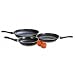 Heuck 32003 3 Pc Non Stick Steel Skillet Set - Case of 6