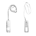 Noreve Tradition Leather Case for Apple iPod Shuffle with Removable Strap - White